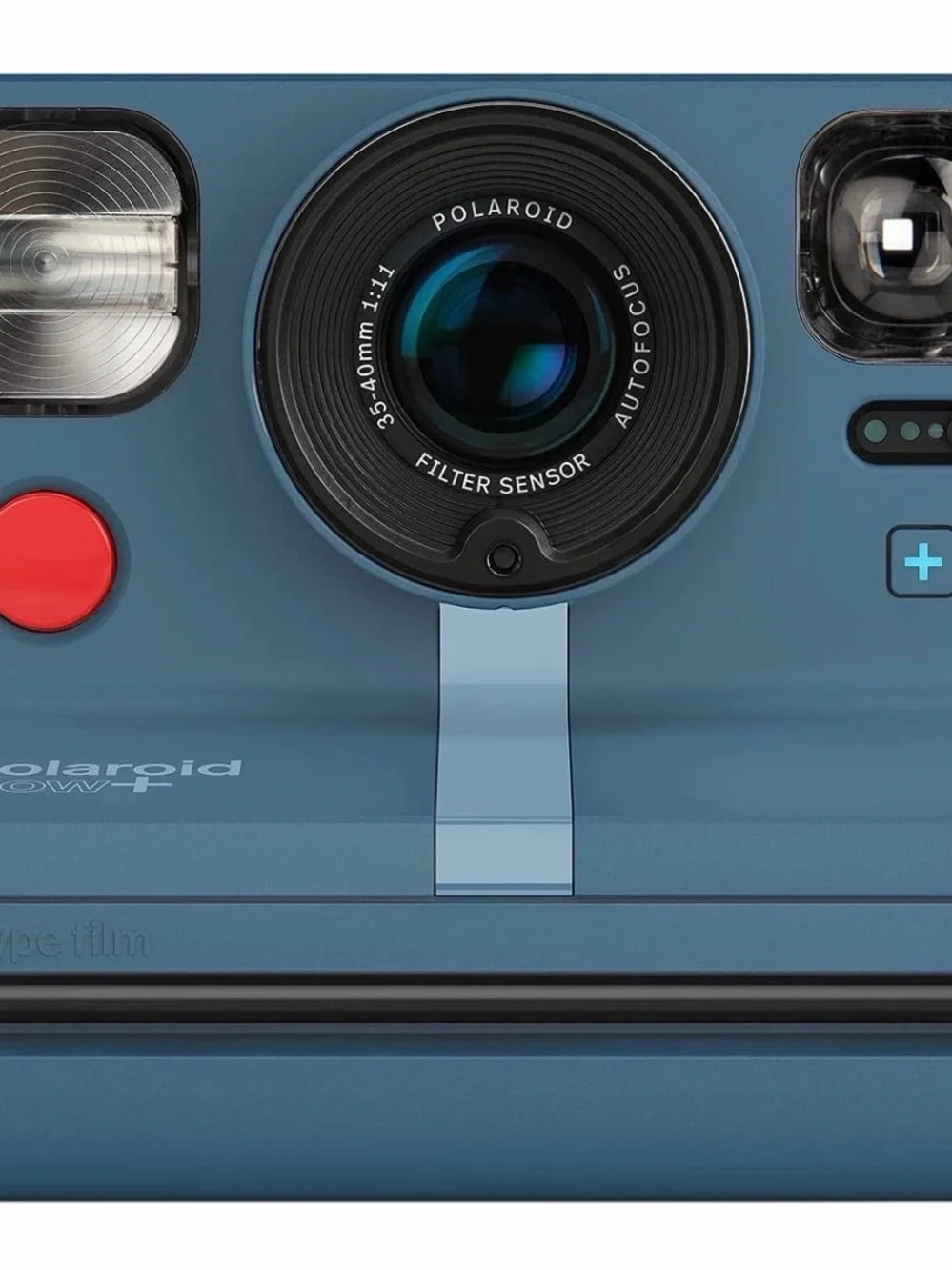 Polaroid Now+ Instant Camera in Blue Grey - Like New plus Topo Strap